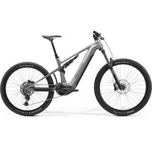 Merida eOne-Sixty 400 Electric Enduro Bike Gunmetal Grey/Black