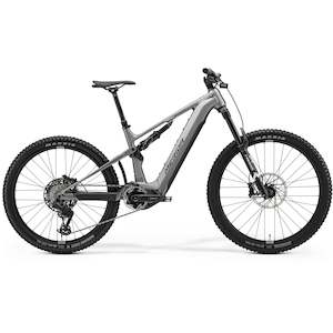 Merida eOne-Sixty 675 Electric Enduro Bike Gunmetal Grey/Black
