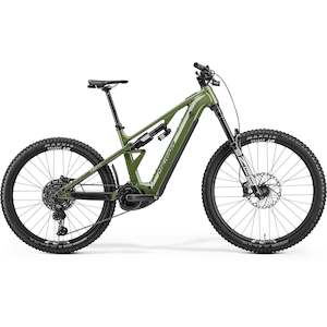 Merida eOne-Eighty 900 Electric Enduro Bike Anaconda Green/Black