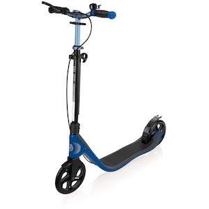 Adult Scooters: Globber One NL205 Deluxe Scooter Titanium/Navy