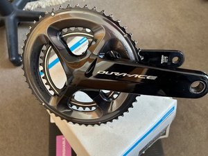 Drive Chain Brakes: Dura Ace FC-R9100 Crankset - 11 Spd