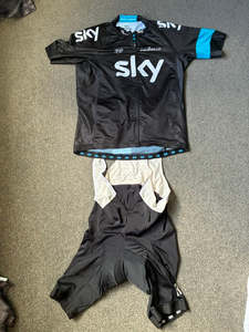 Rapha Team Sky Pinarello Cycling Kit (Used)