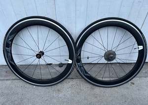Wheelsets: Giant SLR Aero 50mm Wheelset - 11 Spd