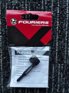 Bike Parts: Fourier Solid Disc wheel valve adapter