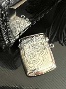 Sterling Silver Vesta Box