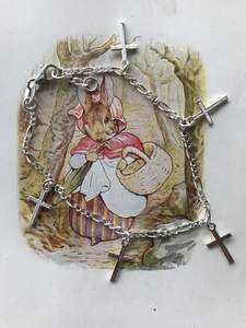 Childrens Jewellery: Baby Bracelet Crosses