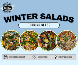 Seasonings 1: Winter Salads Cooking Class