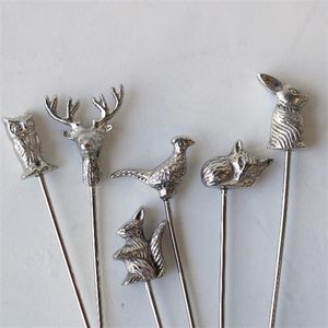Products: Woodland Swizzle Sticks - The Linen Collection