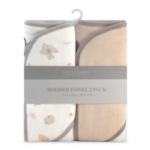 Products: Hooded Towel Pack - Bear - The Linen Collection