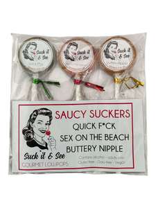 Saucy Suckers Pack – Suck it & See