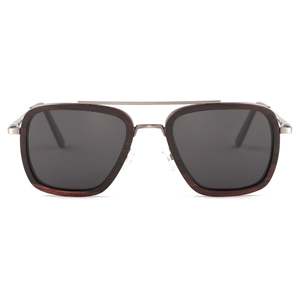 Titanium Amp Wood: Max - Metal & Wood Sunglasses