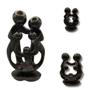 Abstract Stone Families - 3 Kids