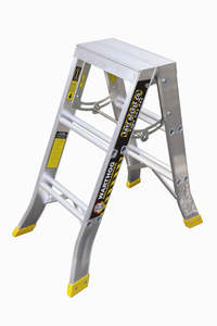 Warthog Double Sided Step Ladder 180kg