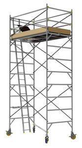 Easy Access Co: H-Frame (Scissor Bracing) Mobile Scaffold