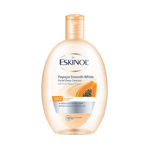 Eskinol Papaya Smooth Glow Facial Deep Cleanser with Pure Papaya Extract 225ml