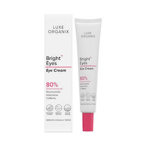 Skin Care: Luxe Organix Bright Eyes Eye Cream 80% Galactomyces 15g