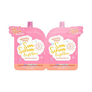 You Glow Babe Beauty White Sunscreen Bright Glow SPF 50 PA+++ Twin Pack