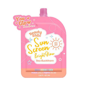 You Glow Babe Beauty White Sunscreen Bright Glow SPF 50 PA+++ - Solo Pack
