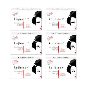Bath Body: Kojie San Skin Lightening Soap (Bundle of 6 x 135g)