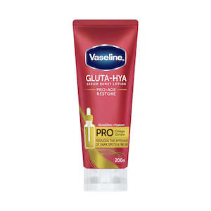 Vaseline Gluta-Hya Serum Burst Lotion Pro-Age Restore 200ml