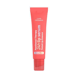 Luxe Organix Panthenol Therapy 24H Lip Serum Tinted Lip Essence Honey Glaze 10g