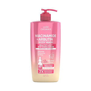 Luxe Organix Niacinamide + Arbutin Healthy Light Whitening Serum Perfume Infused Body Wash