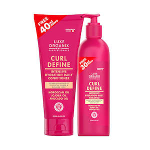 Luxe Organix Curl Define Shampoo & Conditioner Bundle
