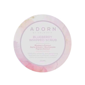 Body Scrubs: Adorn by Calmskin Blueberry Whipped Scrub