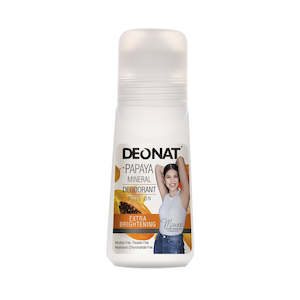 Underarm Care: Deonat Papaya Mineral Deodorant Roll On 65ml