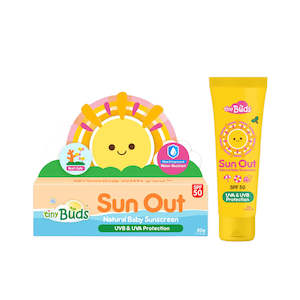 Sunscreen: Tiny Buds Sun Out Natural Baby Sunscreen SPF 50
