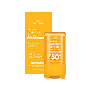 Sunscreen: Luxe Organix Zero Shine Invisible Screen Daily Sun Stick SPF 50+ PA++++
