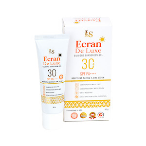 Sunscreen: Luxe Skin Ecran De Luxe Silicone Sunscreen Gel SPF 30+ PA++++