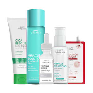 Luxe Organix Acne Balance & Rescue Bundle