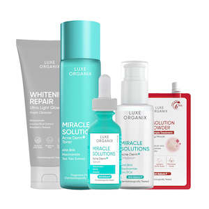 Skin Care Gifts Sets: Luxe Organix Acne Scar Lightening Bundle