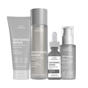 Skin Care Gifts Sets: Luxe Organix Whitening Repair Ultra Light Glow Bundle