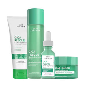 Luxe Organix Cica Rescue Gentle Brightening Bundle