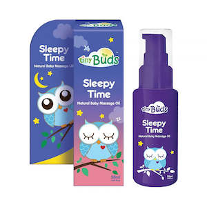 Body Lotion: Tiny Buds Sleepy Time Natural Lavender Baby Oil (50ml)