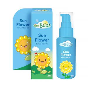 Tiny Buds Natural Sunflower Baby Oil (50ml)
