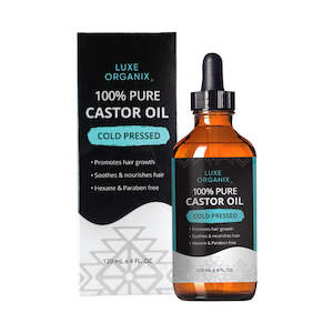 Body Lotion: Luxe Organix 100% Pure Castor Oil 120ml