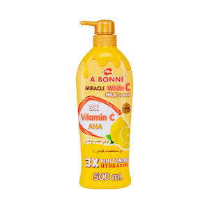 Body Lotion: A Bonne Miracle White C Milk Lotion 500ml