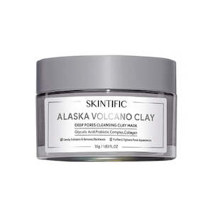 Masks Peels: Skintific Alaska Volcano Deep Pores Cleansing Clay Mask 55g