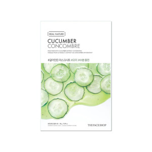 The Face Shop Real Nature with Cucumber Extract Mask Sheet