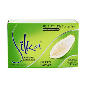 Silka Green Papaya Whitening Herbal Soap 135g