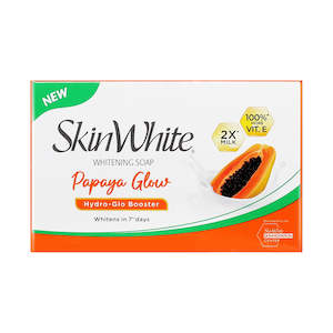 SkinWhite Papaya Glow Whitening Soap 90g