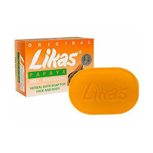 Body Soap: Likas Papaya Skin Whitening Herbal Soap 135g