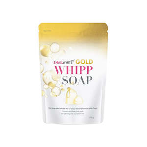 Body Soap: SNAILWHITE Whipp Soap Gold 100g