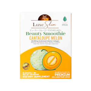 Luxe Slim Cantaloupe Melon Beauty Smoothie
