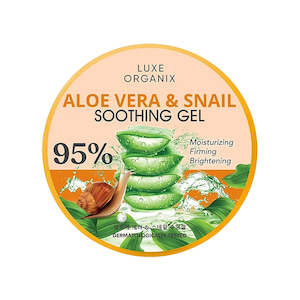 Hydration: Luxe Organix Aloe Vera & Snail Soothing Gel 300ml