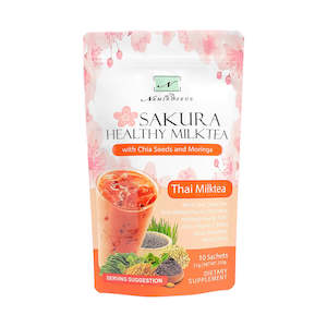 Beauty Drinks: Namiroseus Sakura Healthy Thai Milk Tea