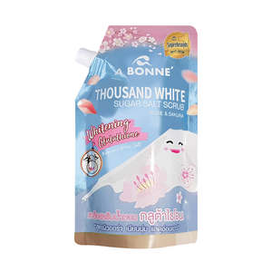 Body Scrubs: A Bonne Thousand White Silky Sugar Salt Scrub Rose & Sakura 350g